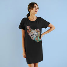 Load image into Gallery viewer, Organic T-Shirt Dress (Tehran, Iran)  (Double-Sided Print)

