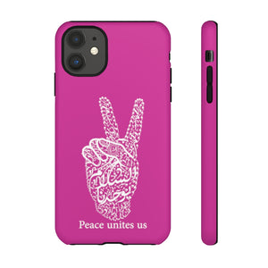 Tough Cases Red Violet (The Pacifist, Peace Design)