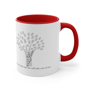 11oz Accent Mug (The Environmentalist, Tree Design)