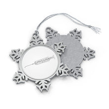 تحميل الصورة في عارض المعرض، Pewter Snowflake Ornament (The Good Health, Needle Design) - Levant 2 Australia
