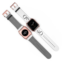 Load image into Gallery viewer, Watch Band White (Arabic Script Edition ʿAyn _ʕ_ ع)
