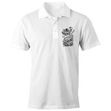 Load image into Gallery viewer, AS Colour Chad - S/S Polo Shirt (Ocean Spirit, Whale Design) (Double-Sided Print)
