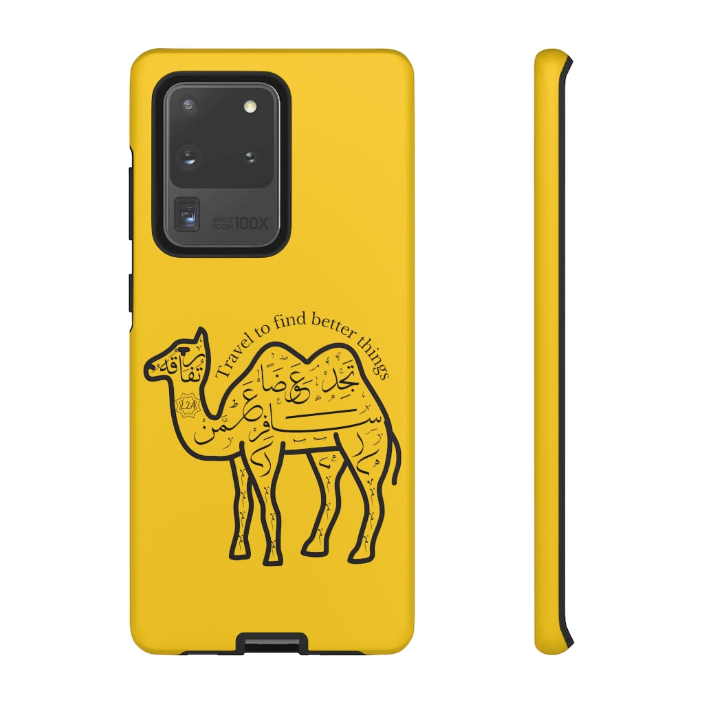 Tough Cases Yellow (The Voyager, Camel Design)