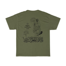 Load image into Gallery viewer, Unisex Heavy Cotton Tee (The Land of the Sunset, Maghreb Design) (Double-Sided Print)
