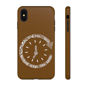 Tough Cases Sepia Brown (The Change, Time Design)