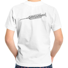 Load image into Gallery viewer, AS Colour Kids Youth Crew T-Shirt (The Good Health, Needle Design) (Double-Sided Print)
