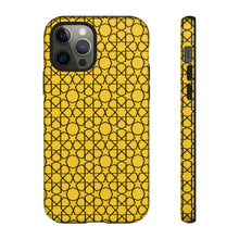 Load image into Gallery viewer, Tough Cases Yellow (Islamic Pattern v5)
