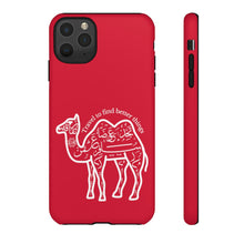 Load image into Gallery viewer, Tough Cases Red (The Voyager, Camel Design)

