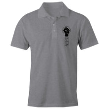 Load image into Gallery viewer, AS Colour Chad - S/S Polo Shirt (The Justice Seeker, Revolution Design) (Double-Sided Print)
