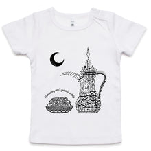 Load image into Gallery viewer, AS Colour - Infant Wee Tee (The Arab Hospitality, Coffee Pot Design)
