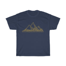 Load image into Gallery viewer, Unisex Heavy Cotton Tee (The Ambitious, Mountain Design) - Levant 2 Australia
