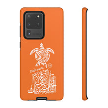 Load image into Gallery viewer, Tough Cases Orange (Ditch Plastic! - Turtle Design)
