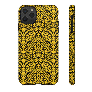 Tough Cases Yellow (Islamic Pattern v8)