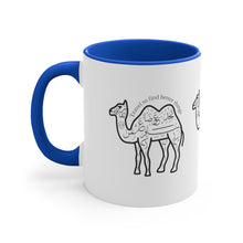 Load image into Gallery viewer, 11oz Accent Mug (The Voyager, Camel Design)
