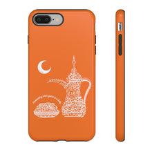 Load image into Gallery viewer, Tough Cases Orange (The Arab Hospitality, Coffee Pot Design)
