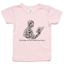 Load image into Gallery viewer, AS Colour - Infant Wee Tee (The Educated, Book Design)
