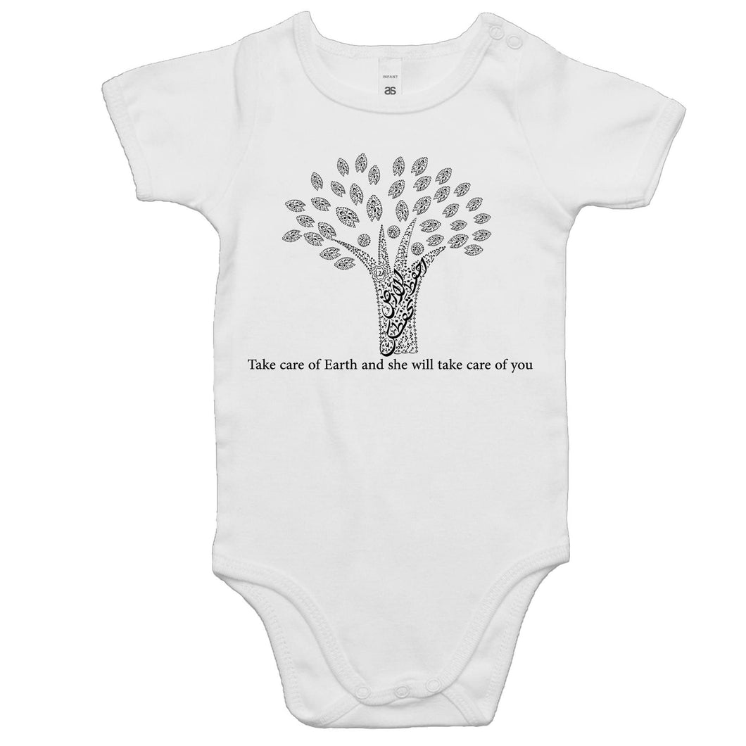AS Colour Mini Me - Baby Onesie Romper (The Change, Time Design)