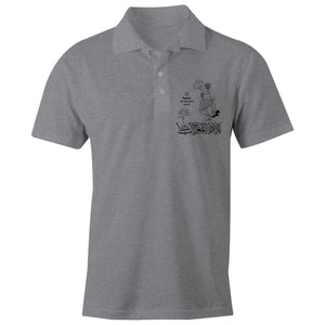 AS Colour Chad - S/S Polo Shirt (The Land of the Sunset, Maghreb Design) (Double-Sided Print)