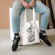 Load image into Gallery viewer, Cotton Tote Bag (Ocean Spirit, Whale Design) (Double-Sided Print)
