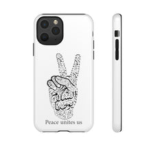 Load image into Gallery viewer, Tough Cases White (The Pacifist, Peace Design)
