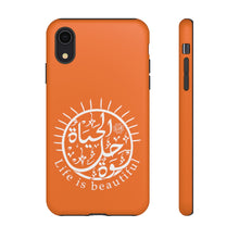 Load image into Gallery viewer, Tough Cases Orange (The Optimistic, Sun Design)
