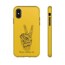 Load image into Gallery viewer, Tough Cases Yellow (The Pacifist, Peace Design)
