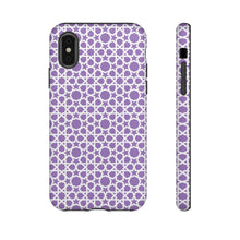 Load image into Gallery viewer, Tough Cases Blue-Magenta (Islamic Pattern v10)
