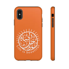 Load image into Gallery viewer, Tough Cases Orange (The Optimistic, Sun Design)
