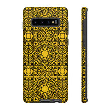 Load image into Gallery viewer, Tough Cases Yellow (Islamic Pattern v14)
