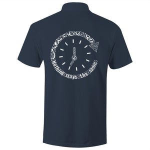 AS Colour Chad - S/S Polo Shirt (The Change, Time Design) (Double-Sided Print)