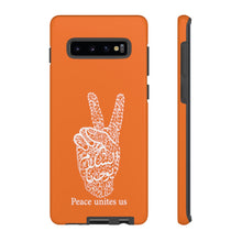 Load image into Gallery viewer, Tough Cases Orange (The Pacifist, Peace Design)
