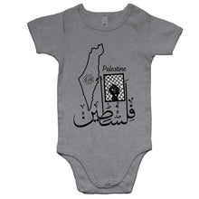 Load image into Gallery viewer, AS Colour Mini Me - Baby Onesie Romper (Palestine Design)
