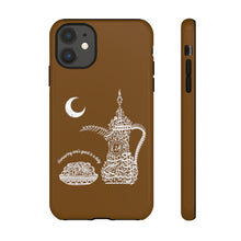 Load image into Gallery viewer, Tough Cases Sepia Brown (The Arab Hospitality, Coffee Pot Design)
