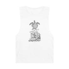 Load image into Gallery viewer, Unisex Barnard Tank (Ditch Plastic! - Turtle Design) (Double-Sided Print)
