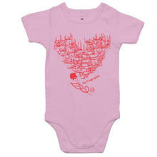 Load image into Gallery viewer, AS Colour Mini Me - Baby Onesie Romper (The 31 Ways of Love)
