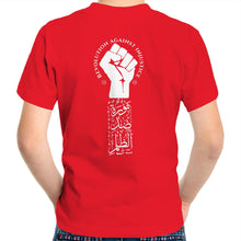 Load image into Gallery viewer, AS Colour Kids Youth Crew T-Shirt (The Justice Seeker, Revolution Design) (Double-Sided Print)
