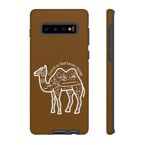 Tough Cases Sepia Brown (The Voyager, Camel Design)