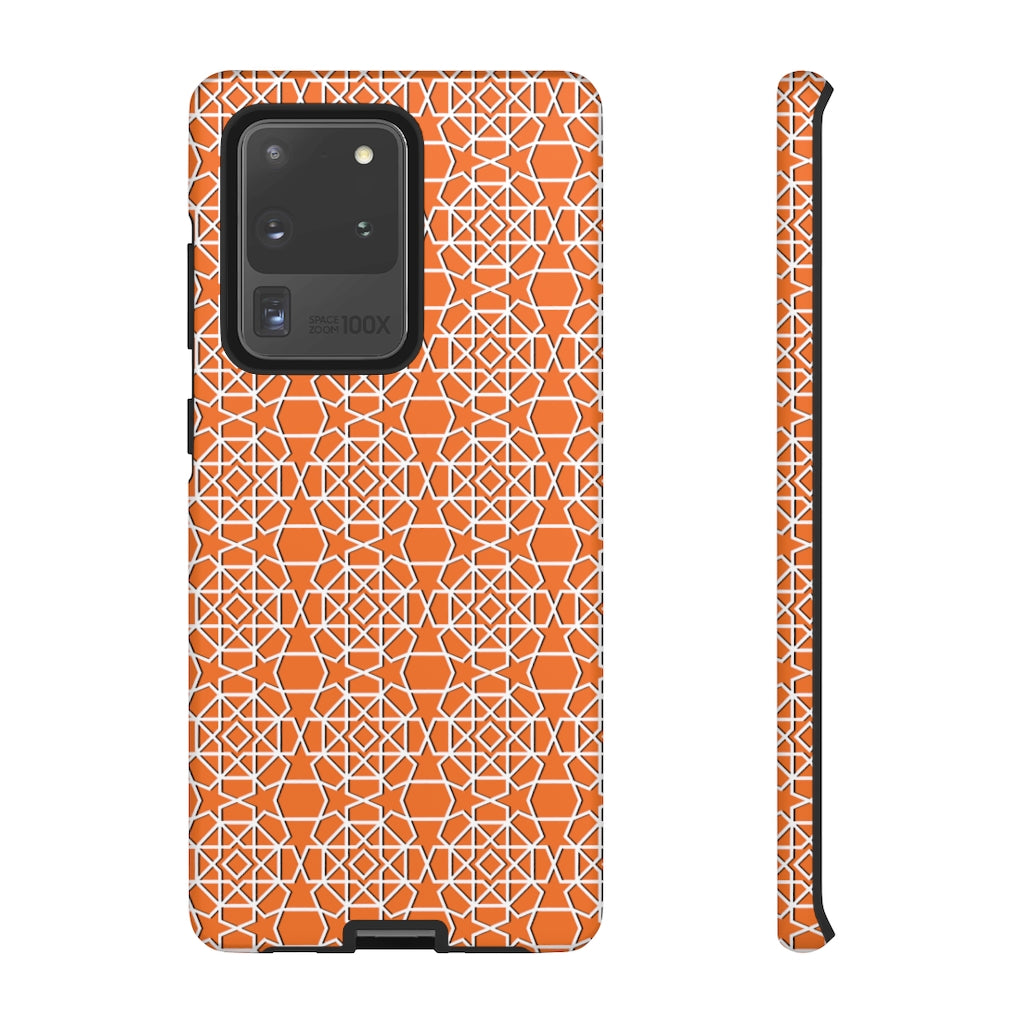 Tough Cases Orange (Islamic Pattern v22)