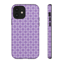 Load image into Gallery viewer, Tough Cases Blue-Magenta (Islamic Pattern v3)
