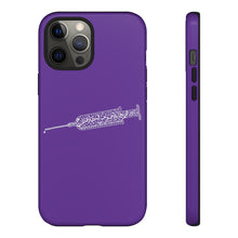 Load image into Gallery viewer, Tough Cases Royal Purple (The Good Health, Needle Design)
