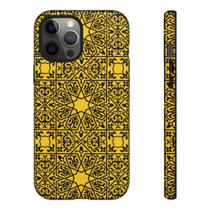 Tough Cases Yellow (Islamic Pattern v14)