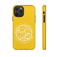 Load image into Gallery viewer, Tough Cases Yellow (The Optimistic, Sun Design)
