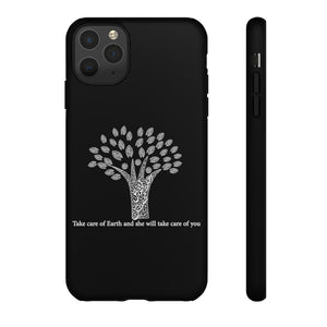 Tough Cases Black (The Environmentalist, Tree Design)