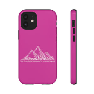 Tough Cases Red Violet (The Ambitious, Mountain Design)