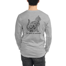 Load image into Gallery viewer, Unisex Long Sleeve Soft Tee (The Animal Lover, Cat Design) - Levant 2 Australia
