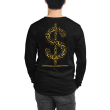 Load image into Gallery viewer, Unisex Long Sleeve Soft Tee (The Ultimate Wealth Design, Dollar Sign) - Levant 2 Australia
