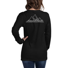 Load image into Gallery viewer, Unisex Long Sleeve Soft Tee (The Ambitious, Mountain Design) - Levant 2 Australia
