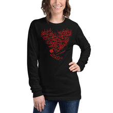 Load image into Gallery viewer, Unisex Long Sleeve Tee (The 31 Ways of Love) (Double-Sided Print)
