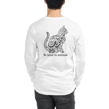 Load image into Gallery viewer, Unisex Long Sleeve Soft Tee (The Animal Lover, Cat Design) - Levant 2 Australia
