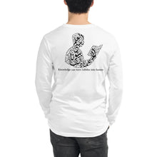 Load image into Gallery viewer, Unisex Long Sleeve Soft Tee (The Educated, Book Design) - Levant 2 Australia
